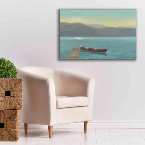 Image of Epic Art 'Zen Canoe II' by James Wiens, Canvas Wall Art,40 x 26