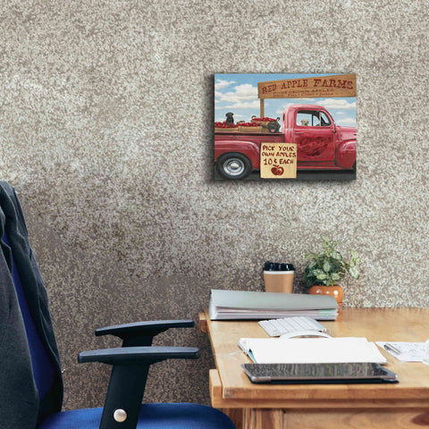 Image of Epic Art 'Market Season' by James Wiens, Canvas Wall Art,16 x 12