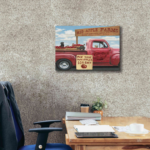 Image of Epic Art 'Market Season' by James Wiens, Canvas Wall Art,24 x 20