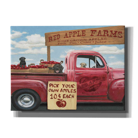 Image of Epic Art 'Market Season' by James Wiens, Canvas Wall Art,16x12x1.1x0,24x20x1.1x0,30x26x1.74x0,54x40x1.74x0