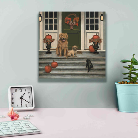 Image of Epic Art 'Home Welcoming' by James Wiens, Canvas Wall Art,12 x 12