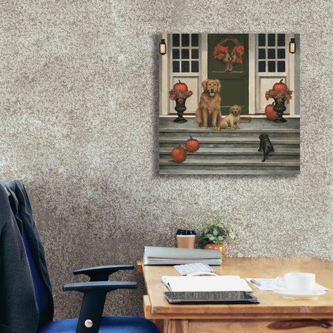 Image of Epic Art 'Home Welcoming' by James Wiens, Canvas Wall Art,26 x 26