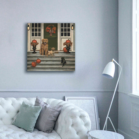 Image of Epic Art 'Home Welcoming' by James Wiens, Canvas Wall Art,37 x 37