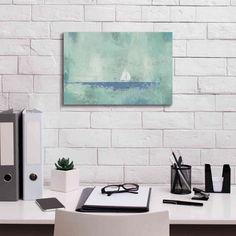 Image of Epic Art 'Sailboat Dream' by James Wiens, Canvas Wall Art,18 x 12