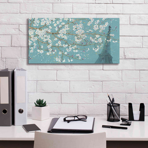 Image of Epic Art 'April Breeze II' by James Wiens, Canvas Wall Art,24 x 12