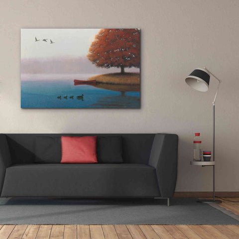Image of Epic Art 'Early in the Morning' by James Wiens, Canvas Wall Art,60 x 40