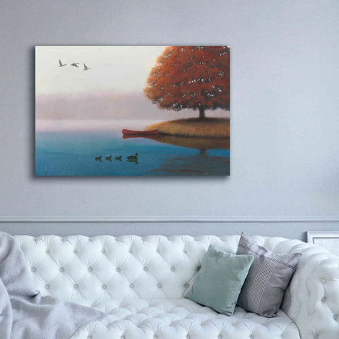 Image of Epic Art 'Early in the Morning' by James Wiens, Canvas Wall Art,60 x 40