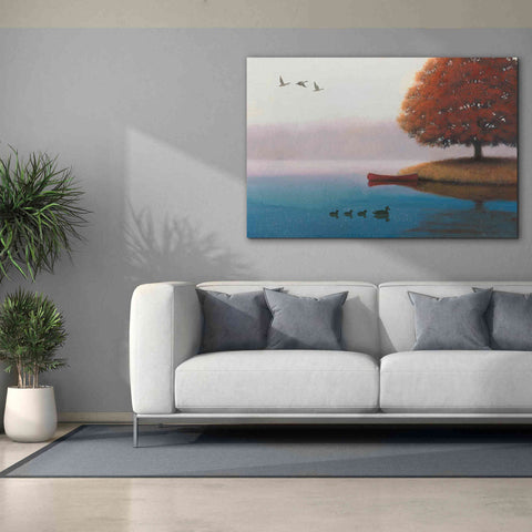 Image of Epic Art 'Early in the Morning' by James Wiens, Canvas Wall Art,60 x 40