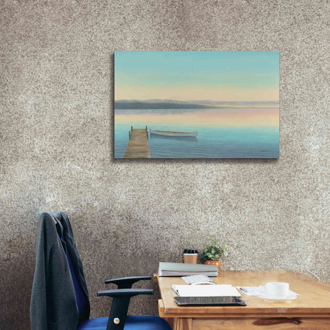 Image of Epic Art 'Zen Canoe I' by James Wiens, Canvas Wall Art,40 x 26