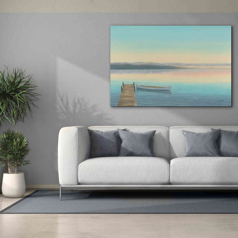Image of Epic Art 'Zen Canoe I' by James Wiens, Canvas Wall Art,60 x 40