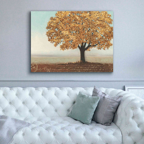 Image of Epic Art 'Gold Reflections I' by James Wiens, Canvas Wall Art,54 x 40