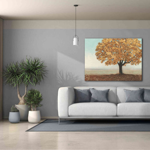 Image of Epic Art 'Gold Reflections I' by James Wiens, Canvas Wall Art,54 x 40