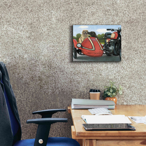 Image of Epic Art 'Born to Be Wild Crop' by James Wiens, Canvas Wall Art,16 x 12