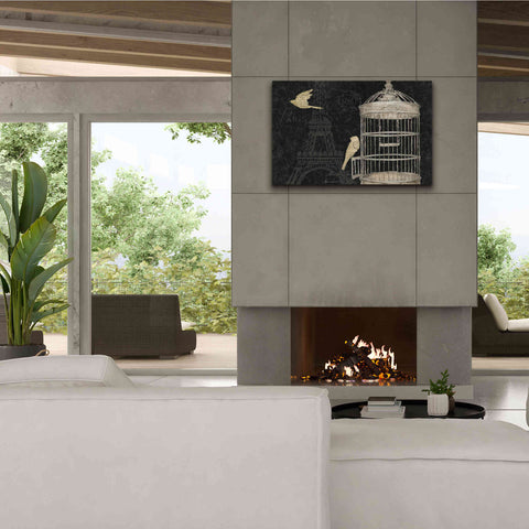 Image of Epic Art 'Via Paris I' by James Wiens, Canvas Wall Art,40 x 26