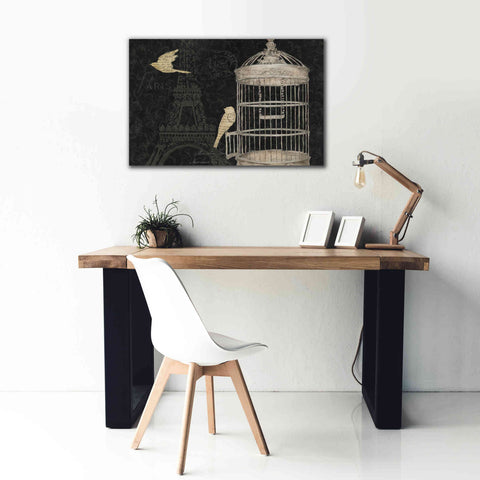 Image of Epic Art 'Via Paris I' by James Wiens, Canvas Wall Art,40 x 26
