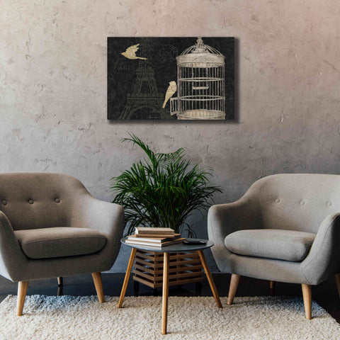 Image of Epic Art 'Via Paris I' by James Wiens, Canvas Wall Art,40 x 26