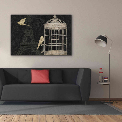 Image of Epic Art 'Via Paris I' by James Wiens, Canvas Wall Art,60 x 40
