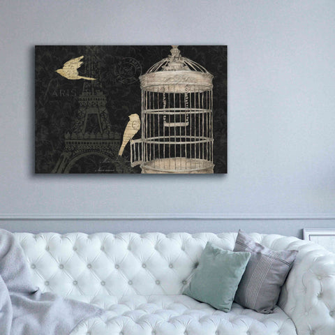 Image of Epic Art 'Via Paris I' by James Wiens, Canvas Wall Art,60 x 40