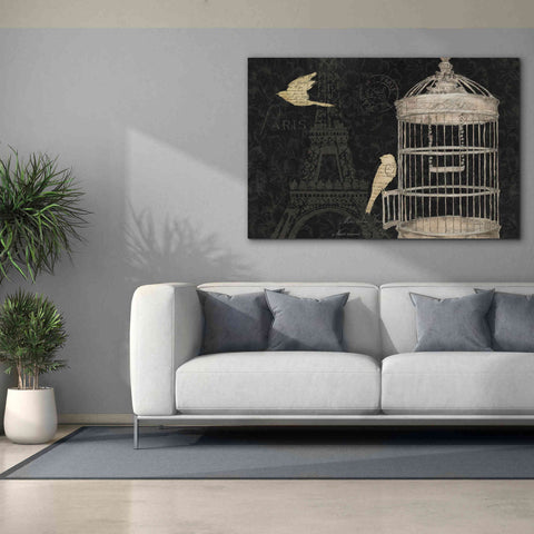 Image of Epic Art 'Via Paris I' by James Wiens, Canvas Wall Art,60 x 40