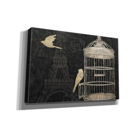 Image of Epic Art 'Via Paris I' by James Wiens, Canvas Wall Art,18x12x1.1x0,26x18x1.1x0,40x26x1.74x0,60x40x1.74x0