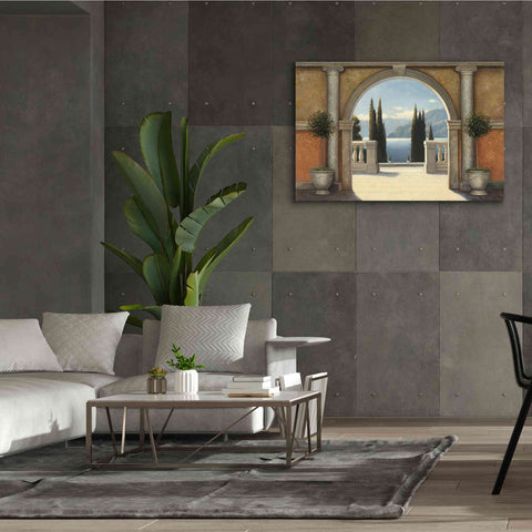 Image of Epic Art 'Italian Balcony' by James Wiens, Canvas Wall Art,60 x 40