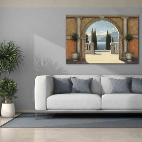 Image of Epic Art 'Italian Balcony' by James Wiens, Canvas Wall Art,60 x 40
