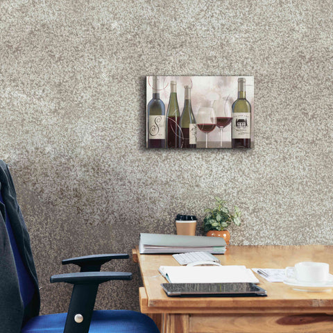 Image of Epic Art 'Taste Appeal Red II' by James Wiens, Canvas Wall Art,18 x 12