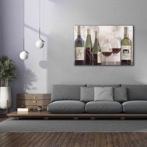 Image of Epic Art 'Taste Appeal Red II' by James Wiens, Canvas Wall Art,60 x 40