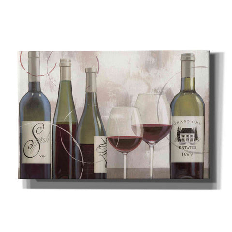 Image of Epic Art 'Taste Appeal Red II' by James Wiens, Canvas Wall Art,18x12x1.1x0,26x18x1.1x0,40x26x1.74x0,60x40x1.74x0