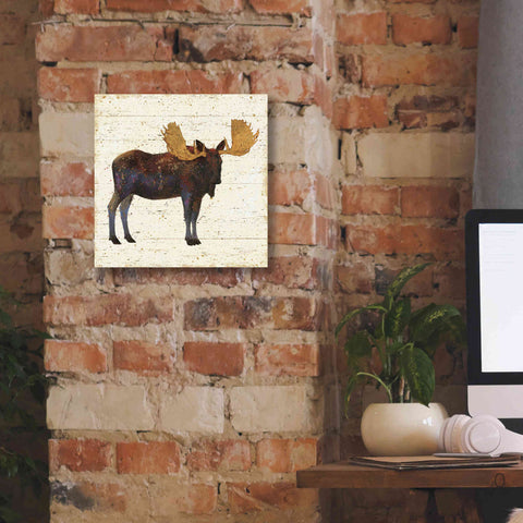 Image of Epic Art 'Golden Nature I' by James Wiens, Canvas Wall Art,12 x 12