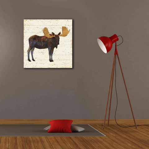 Image of Epic Art 'Golden Nature I' by James Wiens, Canvas Wall Art,26 x 26