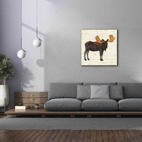 Image of Epic Art 'Golden Nature I' by James Wiens, Canvas Wall Art,37 x 37