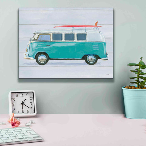 Image of Epic Art 'Beach Ride X' by James Wiens, Canvas Wall Art,16 x 12