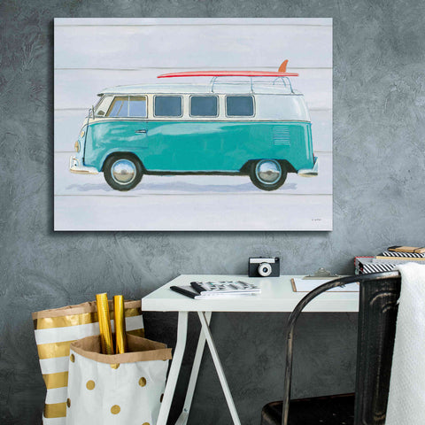 Image of Epic Art 'Beach Ride X' by James Wiens, Canvas Wall Art,34 x 26