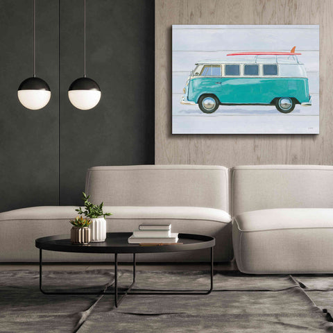 Image of Epic Art 'Beach Ride X' by James Wiens, Canvas Wall Art,54 x 40