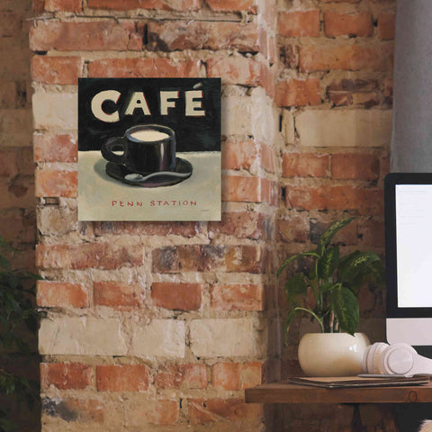 Image of Epic Art 'Coffee Spot I' by James Wiens, Canvas Wall Art,12 x 12