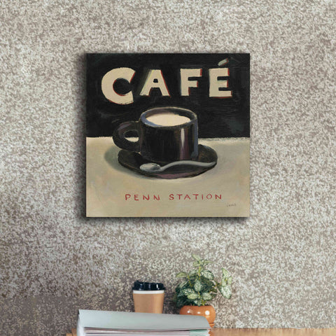Image of Epic Art 'Coffee Spot I' by James Wiens, Canvas Wall Art,18 x 18