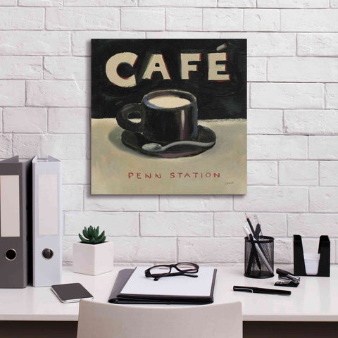 Image of Epic Art 'Coffee Spot I' by James Wiens, Canvas Wall Art,18 x 18
