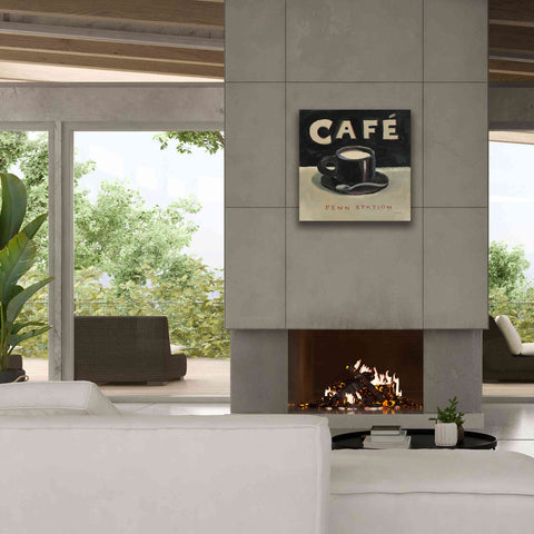 Image of Epic Art 'Coffee Spot I' by James Wiens, Canvas Wall Art,26 x 26