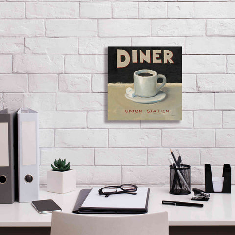 Image of Epic Art 'Coffee Spot II' by James Wiens, Canvas Wall Art,12 x 12