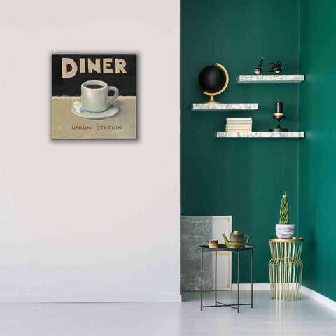 Image of Epic Art 'Coffee Spot II' by James Wiens, Canvas Wall Art,26 x 26