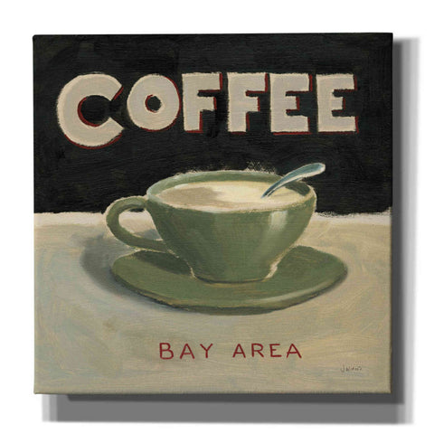 Image of Epic Art 'Coffee Spot III' by James Wiens, Canvas Wall Art,12x12x1.1x0,18x18x1.1x0,26x26x1.74x0,37x37x1.74x0