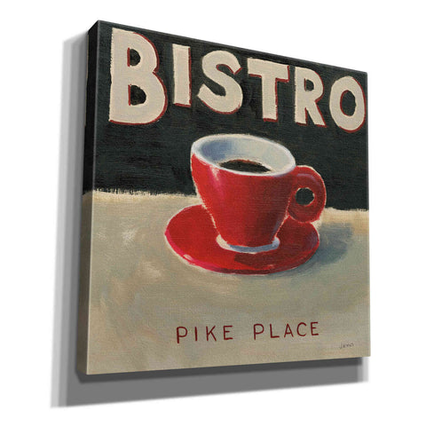 Image of Epic Art 'Coffee Spot IV' by James Wiens, Canvas Wall Art,12x12x1.1x0,18x18x1.1x0,26x26x1.74x0,37x37x1.74x0