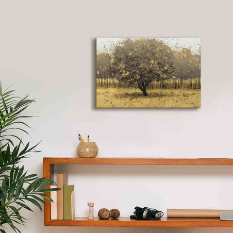 Image of Epic Art 'Golden Trees I' by James Wiens, Canvas Wall Art,18 x 12