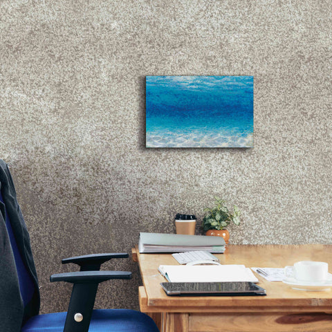 Image of Epic Art 'Underwater I' by James Wiens, Canvas Wall Art,18 x 12