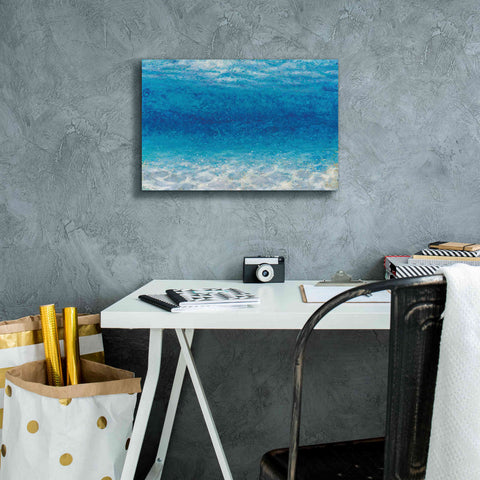 Image of Epic Art 'Underwater I' by James Wiens, Canvas Wall Art,18 x 12