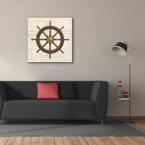 Image of Epic Art 'Nautique V' by James Wiens, Canvas Wall Art,37 x 37