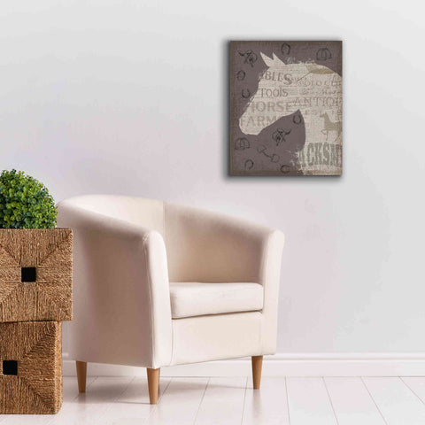 Image of Epic Art 'Equine III' by James Wiens, Canvas Wall Art,20 x 24