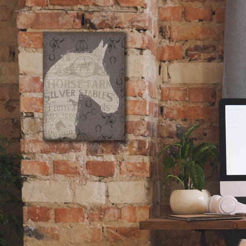 Image of Epic Art 'Equine II' by James Wiens, Canvas Wall Art,12 x 16