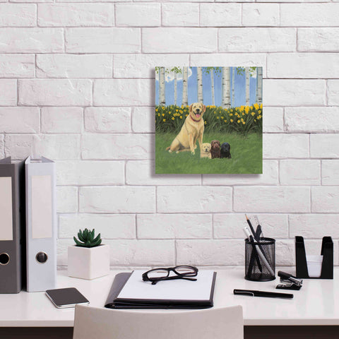 Image of Epic Art 'Proud Mom' by James Wiens, Canvas Wall Art,12 x 12